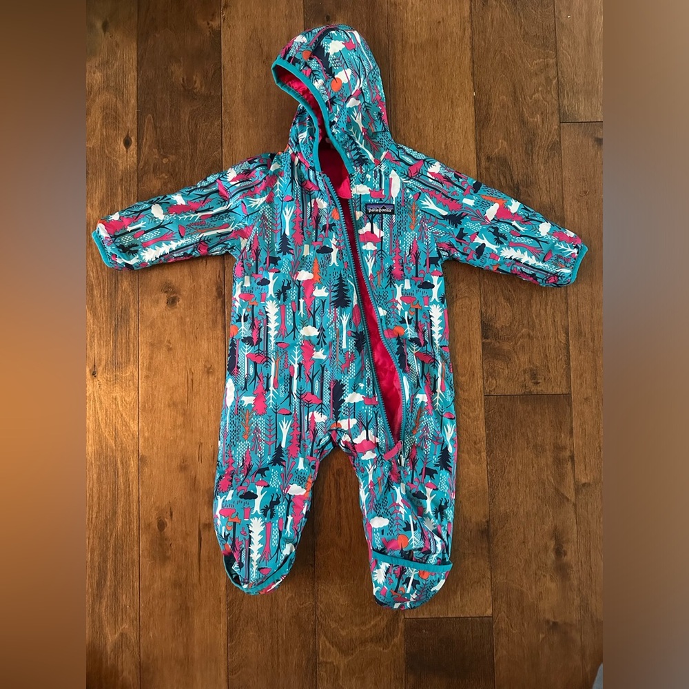 3-6 month infant Patagonia snowsuit